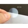 Этикетка самоклеящаяся круглая 20 мм прозрачный полипропилен 2000шт 