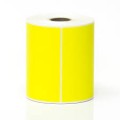 Этикетка самоклеящаяся 100х40 мм  бумажная  желтая 1000шт 