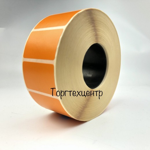Термоэтикетка 40х25 мм термо ЕКО оранжевая 2000шт