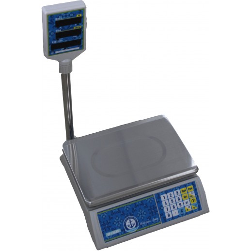 Весы торговые "Вагар" VP-L LCD  15 кг (RS-232)